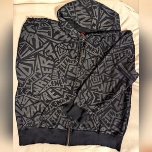 Element Mens Hoodie XL Black / Grey